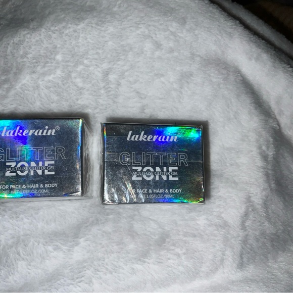 LAKERAIN GLITTER ZONE MULTI USE BODY GLITTER GEL. #04. 2 PK SEALED NEW - Picture 11 of 16